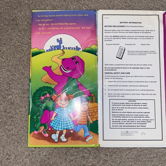 Vintage Barney Book Bundle (11) - Picture 6 of 15